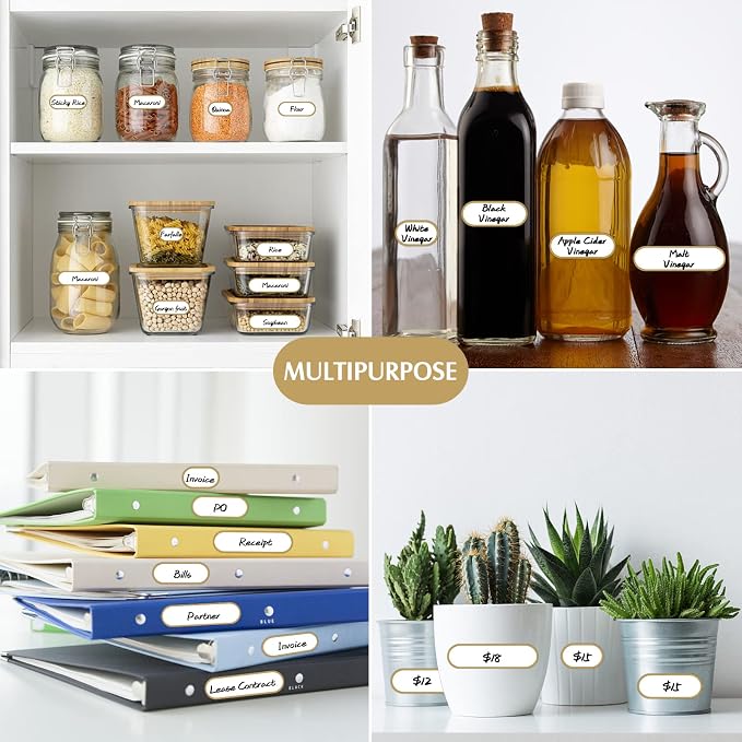 Nardo Visgo 192pcs Labels for Jars - Image 7