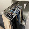 Extendable Closet Rod Clothes Drying Rack by Unknown