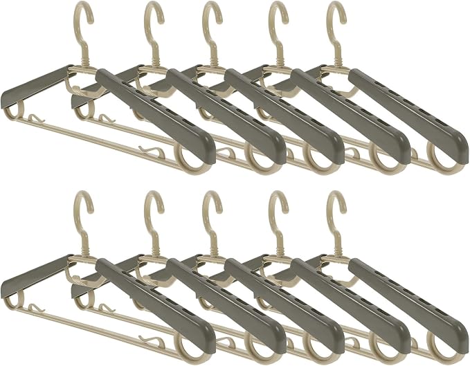 Adjustable Wide Shoulder Sweater Hangers by KALLORY