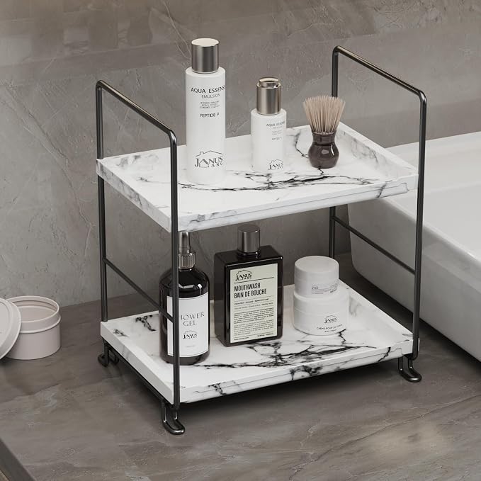 Kitchen Organizer, Small Spice Rack, Bathroom Organizer, Countertop Makeup - Image 2