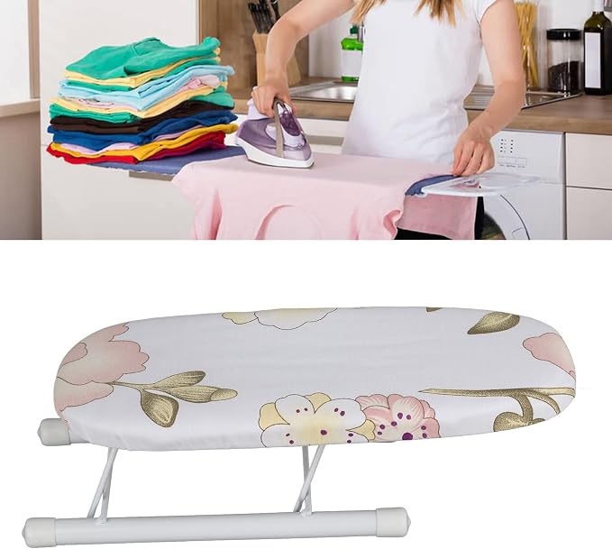 Foldable Mini Ironing Board, Space Saving Tabletop Ironing Board, Sleeve Cuffs - Image 4