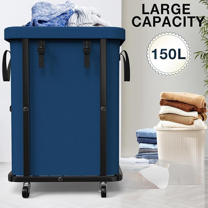 40 Gal High Grade Large Laundry Basket - Image 2