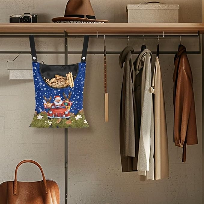 Santa Claus Clothespin Bag - Image 5