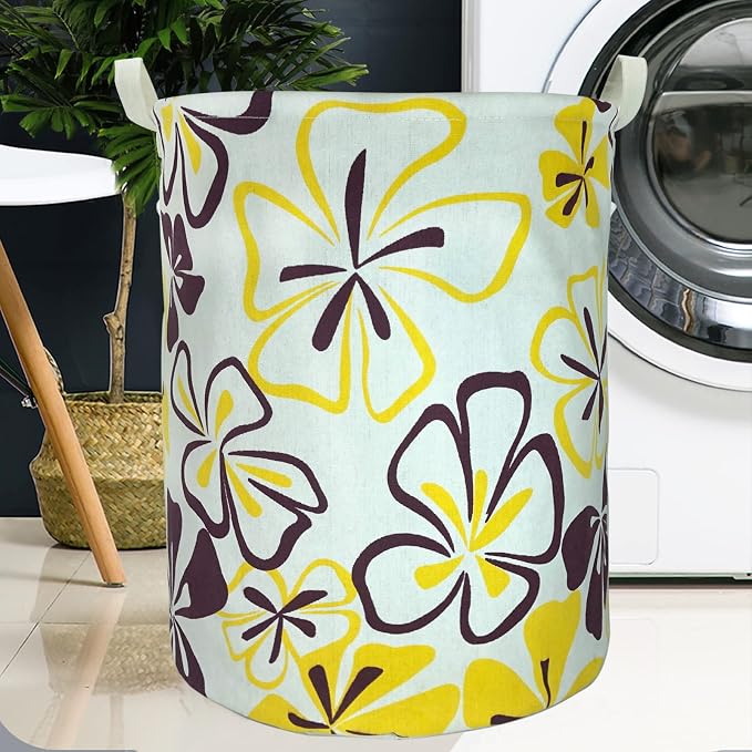 Merdes 19.7’’ Waterproof Foldable Laundry Hamper, Dirty Clothes Laundry Basket - Image 3