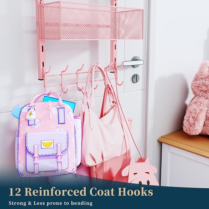 Consumest Over The Door Hooks Organizer - Image 4