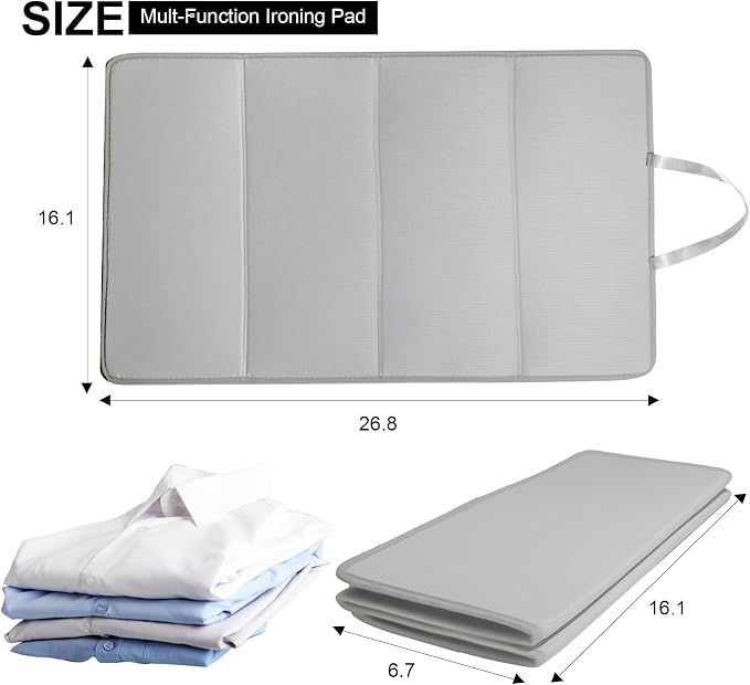 Steamer Board for Clothes, Hanging Ironing Board Hanging Steam Iron Pad for - Image 2