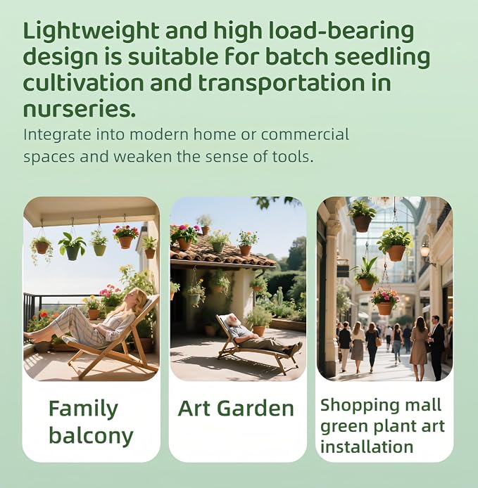 Heavy Duty 360° Swivel Plant Hangers - Image 4