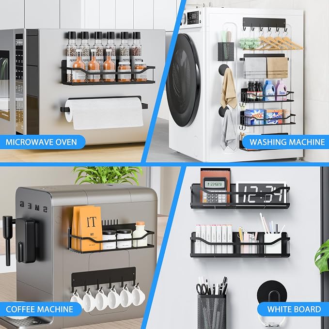 Multifunctional Magnetic Shelf for Washing Machine, Refrigerator, and Any Metal - Image 6