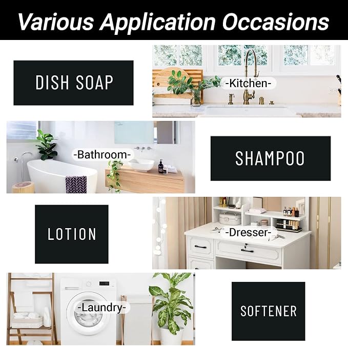 Segbeauty 90pcs Mini Bathroom Labels - Image 5