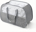 Large Collapsible Laundry Hamper, Breathable Mesh Design, Sturdy Steel Frame by Unknown