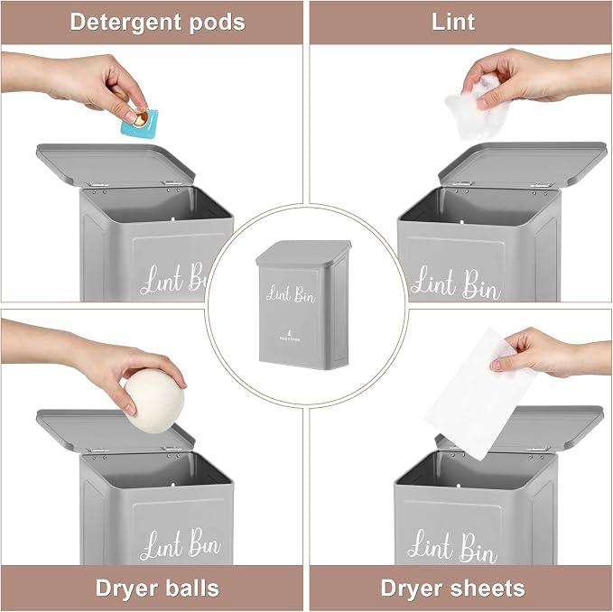 SUBEKYU Metal Magnetic Lint Bin - Image 5