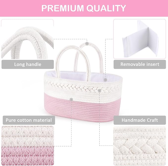 ABenkle Diaper Caddy Organizer - Image 4