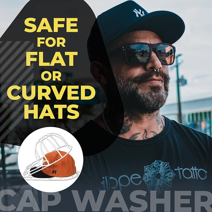 BallcapBuddy Original and Patented Hat Washer Cage, Hat Cleaner - Image 2