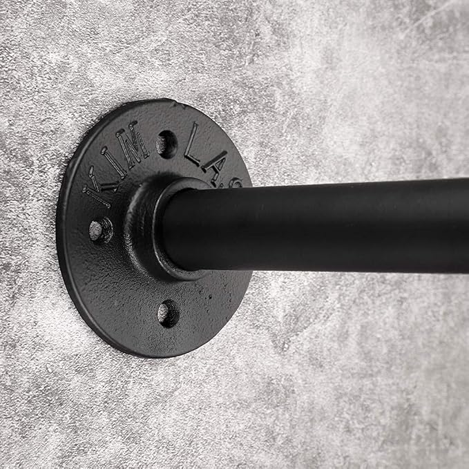 Sumnacon 15.3 Inch Industrial Pipe Clothes Bar - Image 4