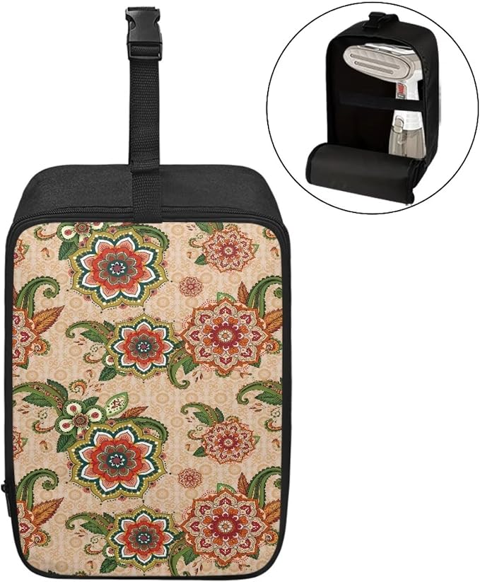 Mandala Steam Iron Cover Bag Printed Polyester Iron Carrying Case - Image 2
