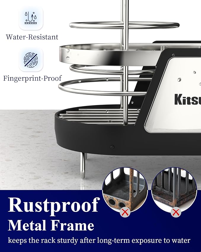 Kitsure Sponge Holder for Kitchen Sink - Image 4