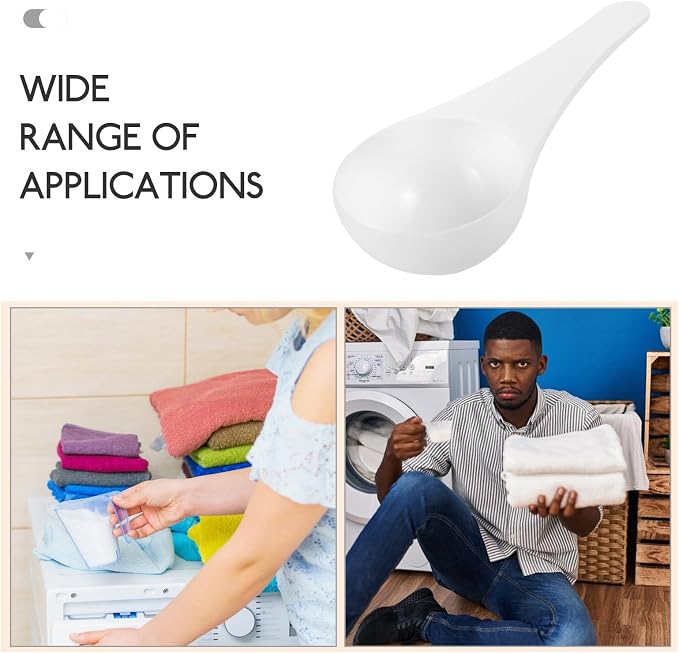 VALICLUD 20pcs Plastic Laundry Powder Measuring Spoons - Image 3