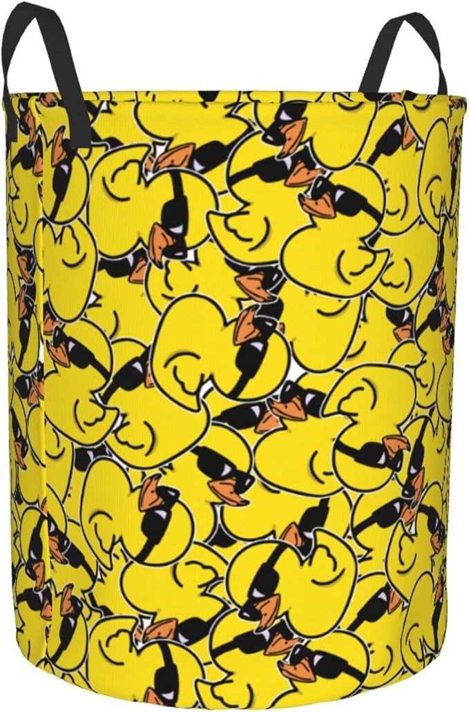 Duck Laundry Basket Storage Bin Foldable Laundry Hamper Clothes Storage Bucket - Image 2