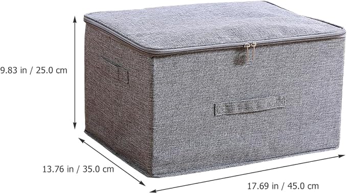 Homoyoyo Large Foldable Fabric Clothes Storage Box - Image 2