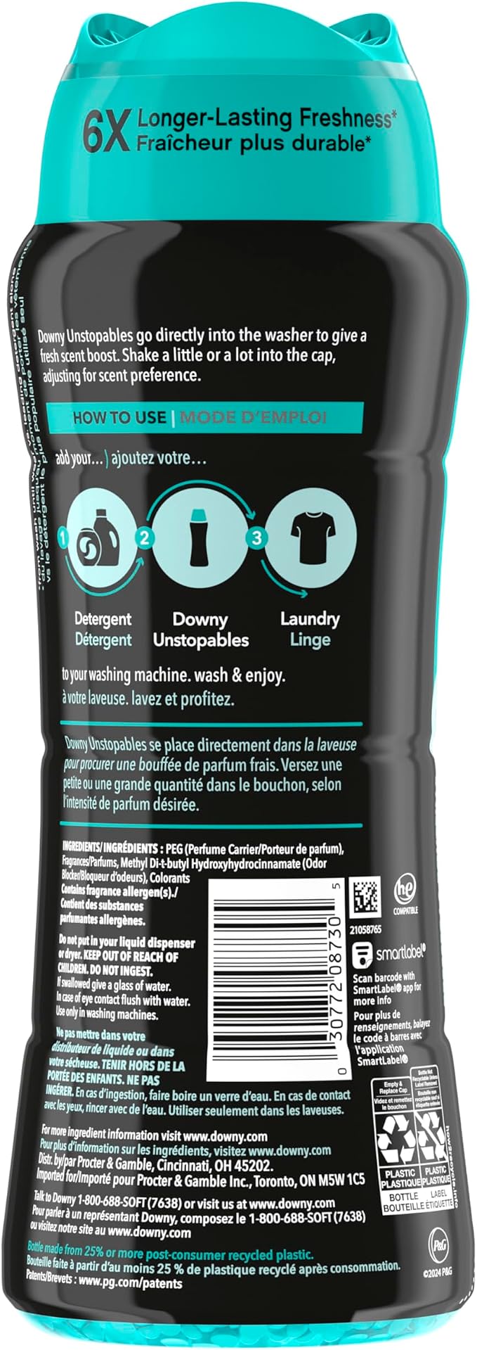 Downy Unstopables In-Wash Laundry Scent Booster Beads, 18.2 oz - Image 9