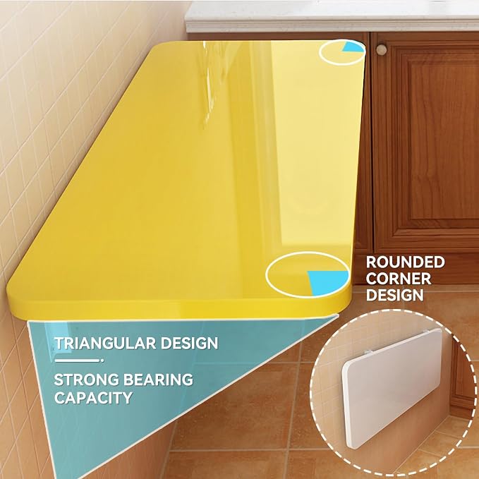 Fold Down Table, Wall Mounted Folding Table - Image 4