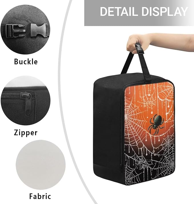 Halloween Spider Portable Steamer Storage Bag - Image 5