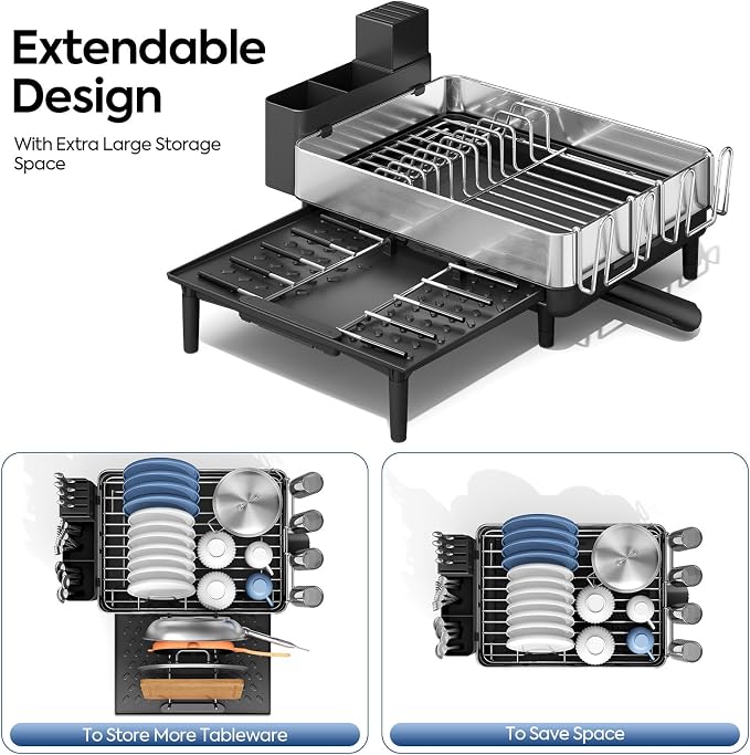 Dish Drying Rack for Kitchen Counter - Image 5