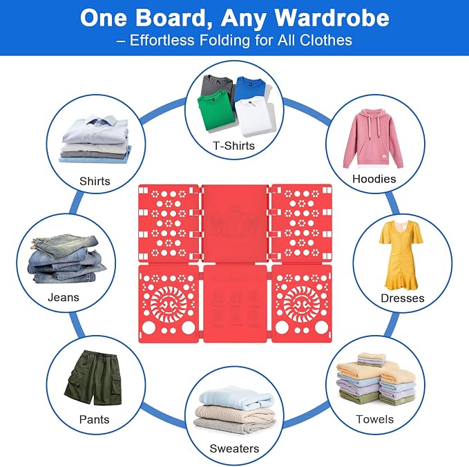BoxLegend Shirt Folder Board Tshirt Clothes Folder Folding Board Durable - Image 6