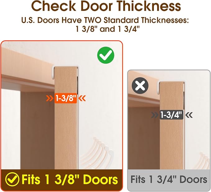Over The Door Hooks Hanger - Image 2
