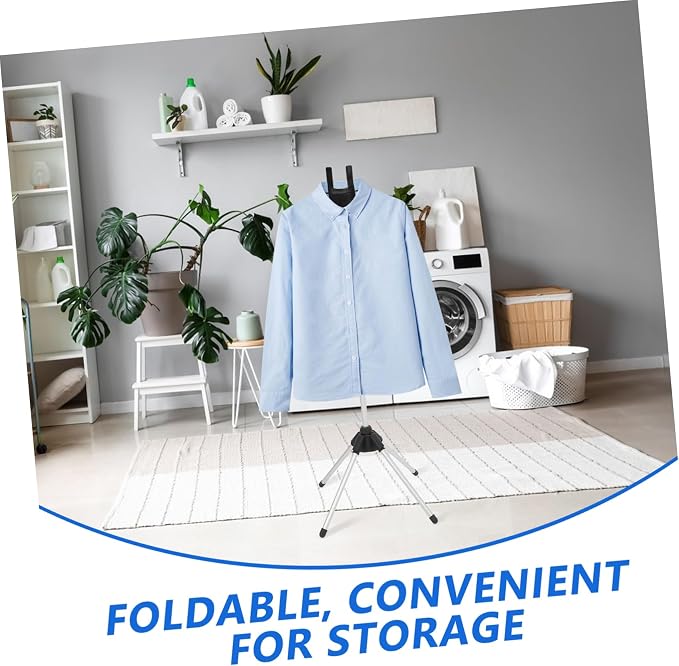 Sosoport Foldable Steamer Ironing Rack Telescopic Garment Steamer Stand Height - Image 8