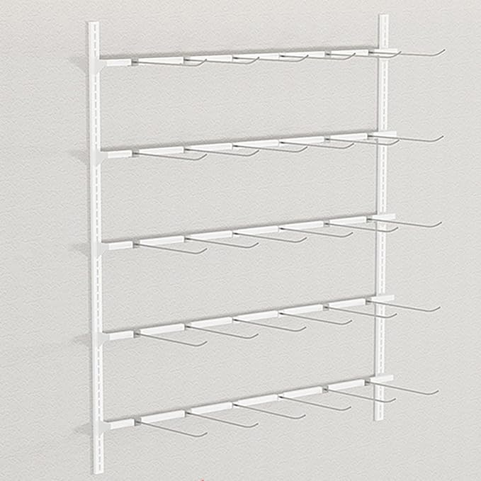 Retail Garment Rack Modern Clothes Hanging Bar, Boutique Sock Organizer Rail by Unknown