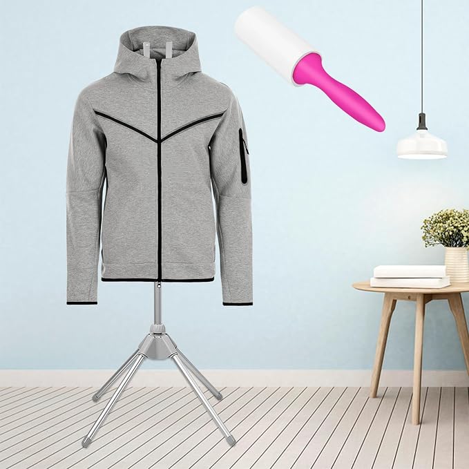 Steamer Stand Telescopic Garment Steamer Rack Height Adjustable Clothes Steamer - Image 5