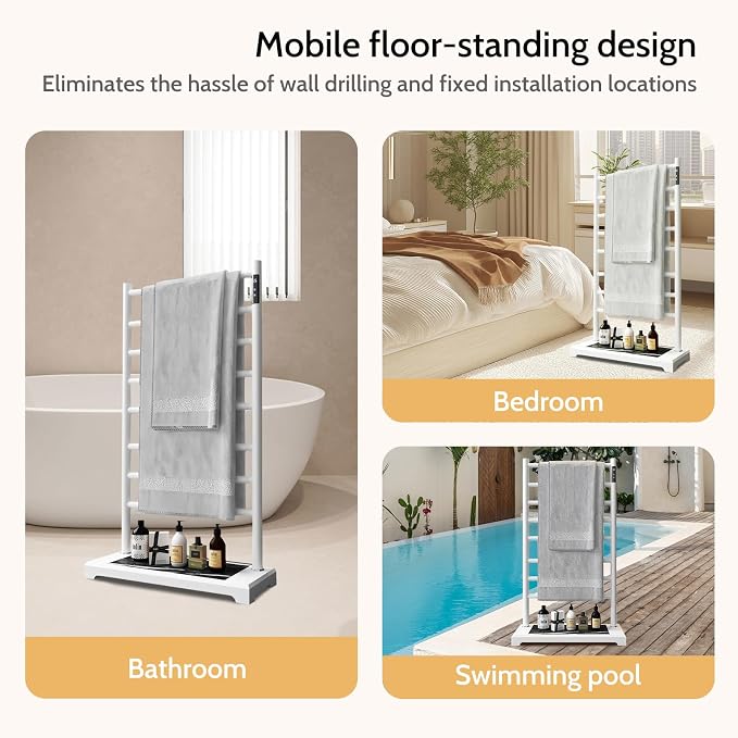 Freestanding Heated Towel Racks - Image 2