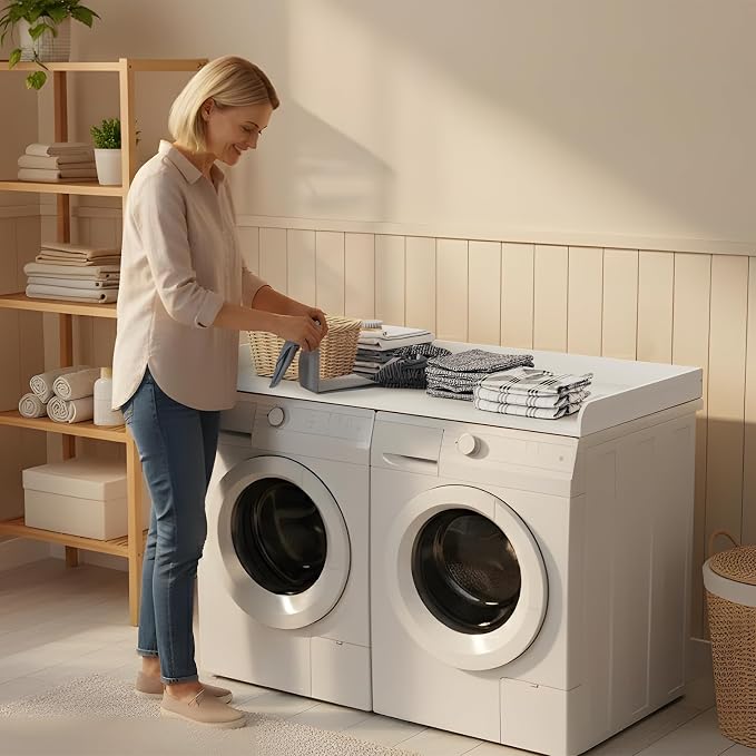 Fabuday Wood Washer Dryer Countertop - Image 3