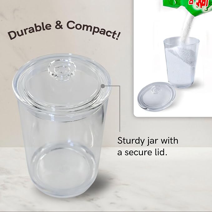 Skywin Small Plastic Laundry Jars - Image 4