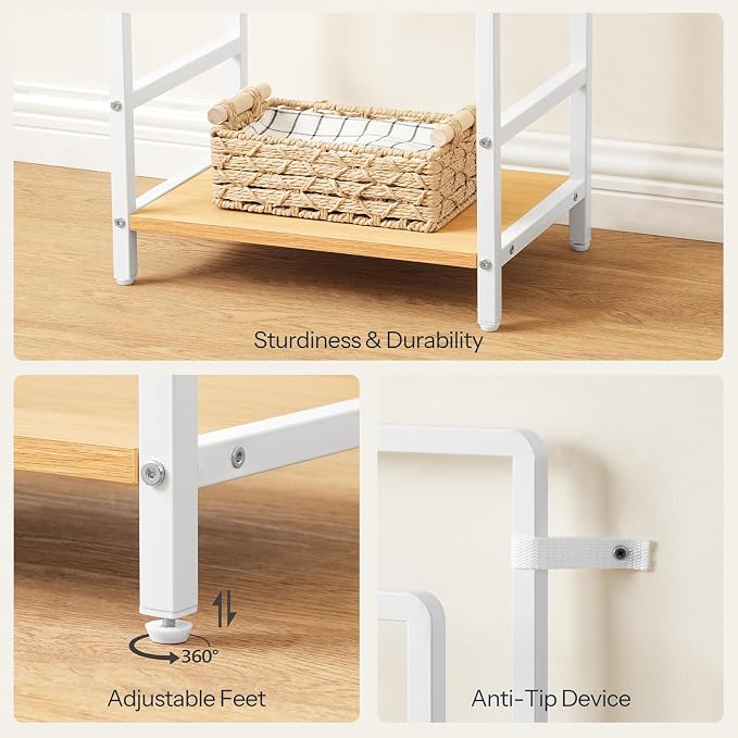 HOOBRO Free Standing Towel Rack, Blanket Rack - Image 7