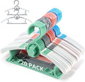 Baby Hangers for Closet Adjustable, Extendable & Stackable Kids Hangers by PIGLOG