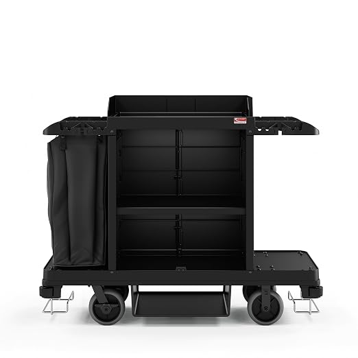 Suncast Commercial Standard Housekeeping Cart - Image 3