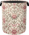 Vintage Floral Patterns Laundry Basket by Gearsly
