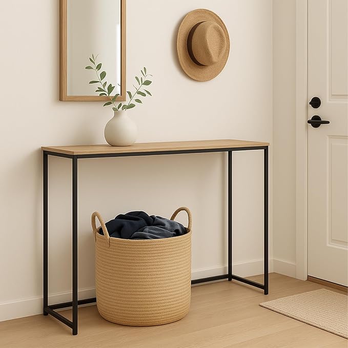 ShellKingdom Laundry Basket, Large Natural Rope Woven Storage Basket - Image 5