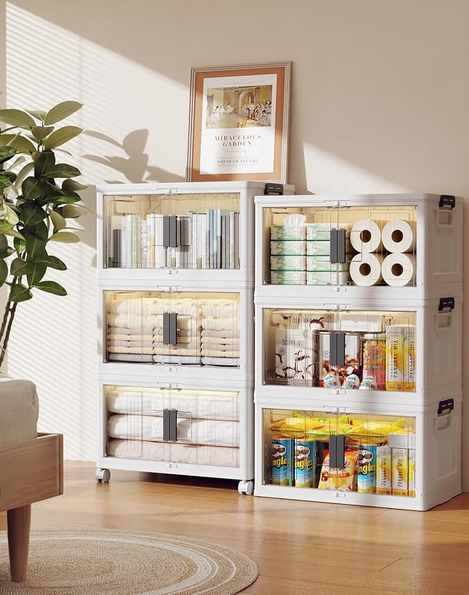 OlarHike 48QT Stackable Storage Bins by OlarHike