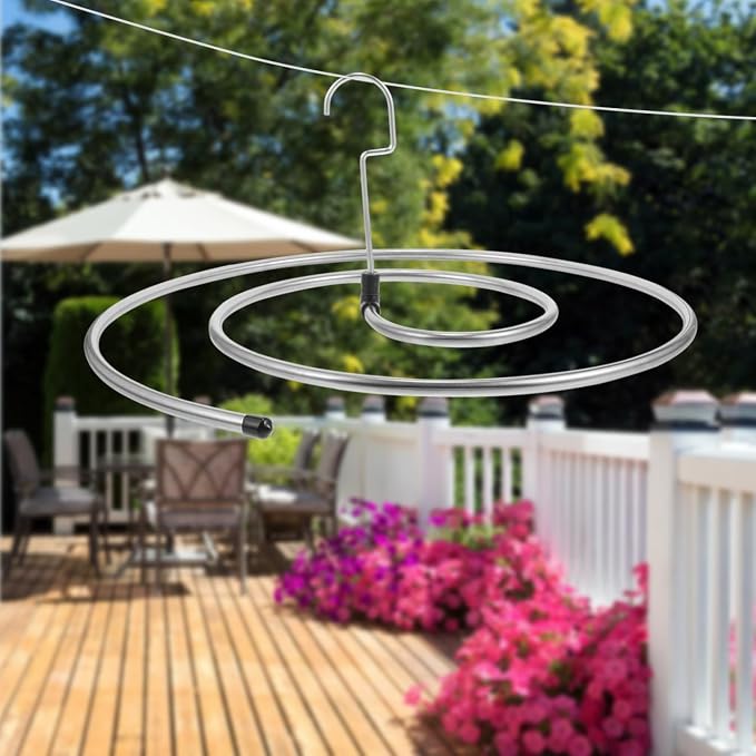 Cabilock Spiral Laundry Drying Rack 11X15 Inch Space-Saving Hanger - Image 5