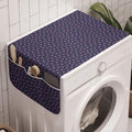 Lunarable Valentines Day Washing Machine Organizer, Modernistic and Simplistic by Lunarable