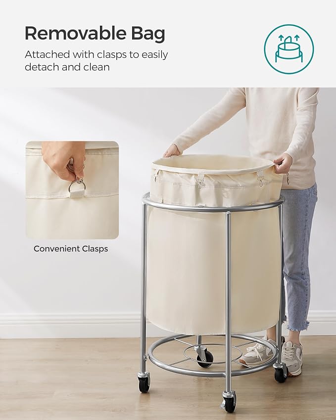 SONGMICS 50.2-Gallon Laundry Basket - Image 6