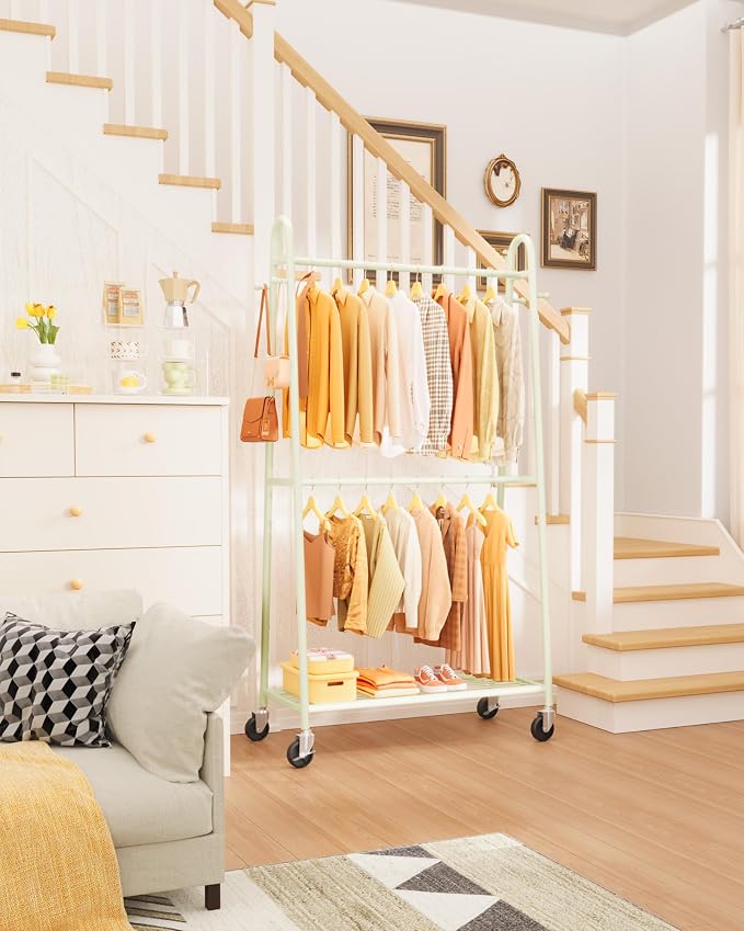 Heavy Duty Clothes Rack, Metal Clothing Rack - Image 3