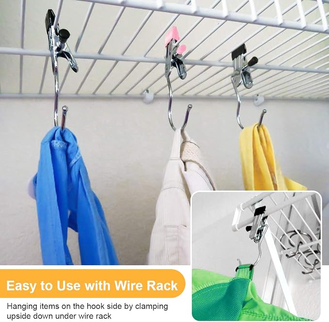 Coideal Boot Hangers Laundry Hanging Hooks Clips - Image 6