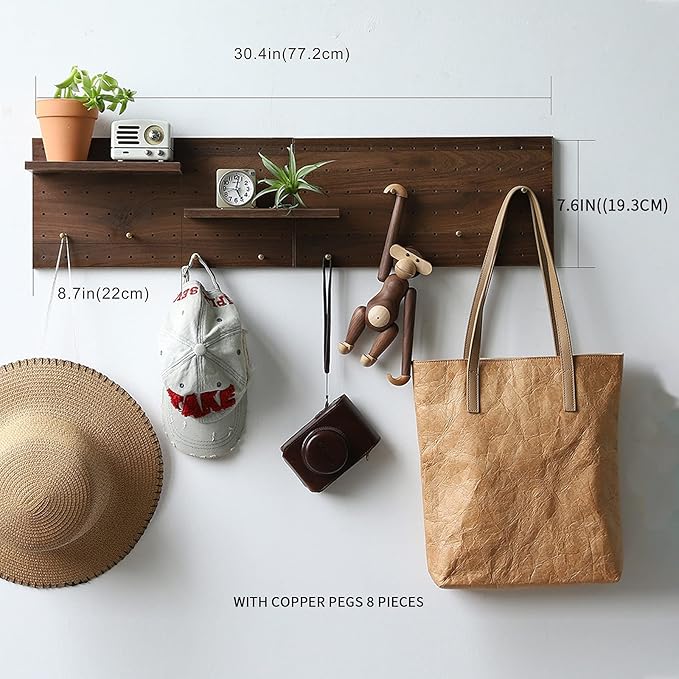 Wooden Pegboard, Sturdy Peg Board - Image 5