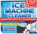 Ice Machine Cleaner Tablets Descaler – 24 Pack – Nickel-Safe, Removes Mold & by GRIMELABS