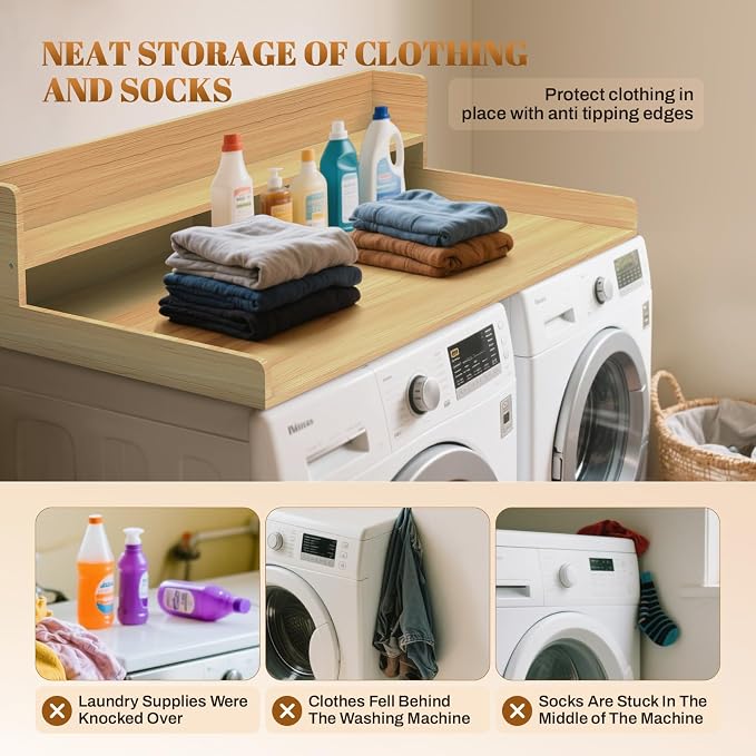 GCCSJ 2-Tier Washer Dryer Countertop - Image 5