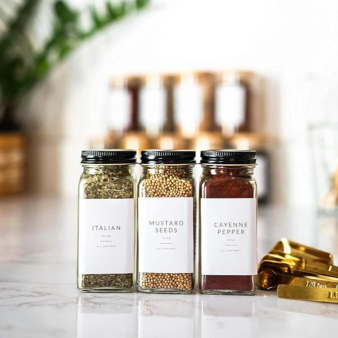 Minimalist Spice Labels for Glass Jars - Image 7
